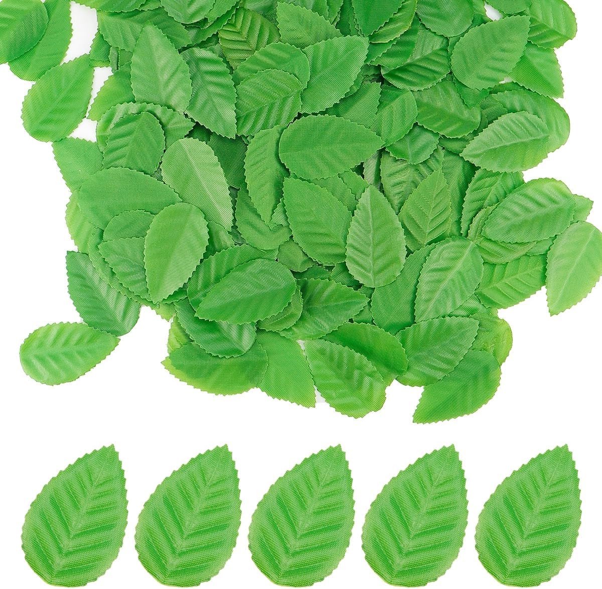 200 Stuks Groene Kunstbladeren voor Decoratie, Nepgroen Bladeren voor Bruiloft en Feest, DIY Woondecoratie en Boeketten