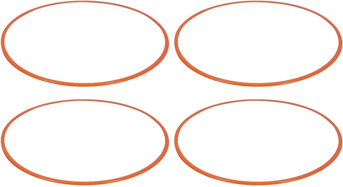 Velg Beschermers - Wielrand Bescherming - Auto Beschermen - 360 Graden Dekking - 20 Inch Velgen - Oranje