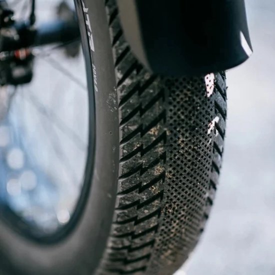 20 inch Fatbike buitenband streetfightr fatbike 20x4.00 102-406 102/90-406 - Zwart van Flamingo — afbeelding 2