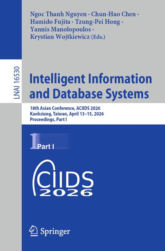 Springer Nature Proceedings Computer Science 1 - Intelligent ... - cover