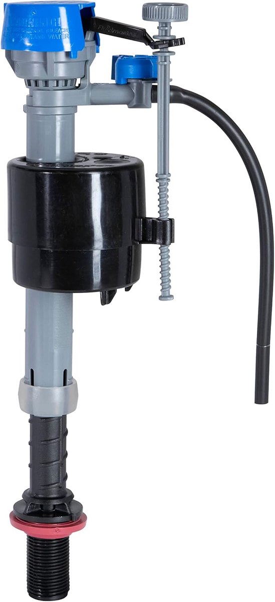 Toilet Vulklep - Universele Klep - Toilet Reparatie - Stille Krachtige Werking - 1 Pack - Veelkleurig