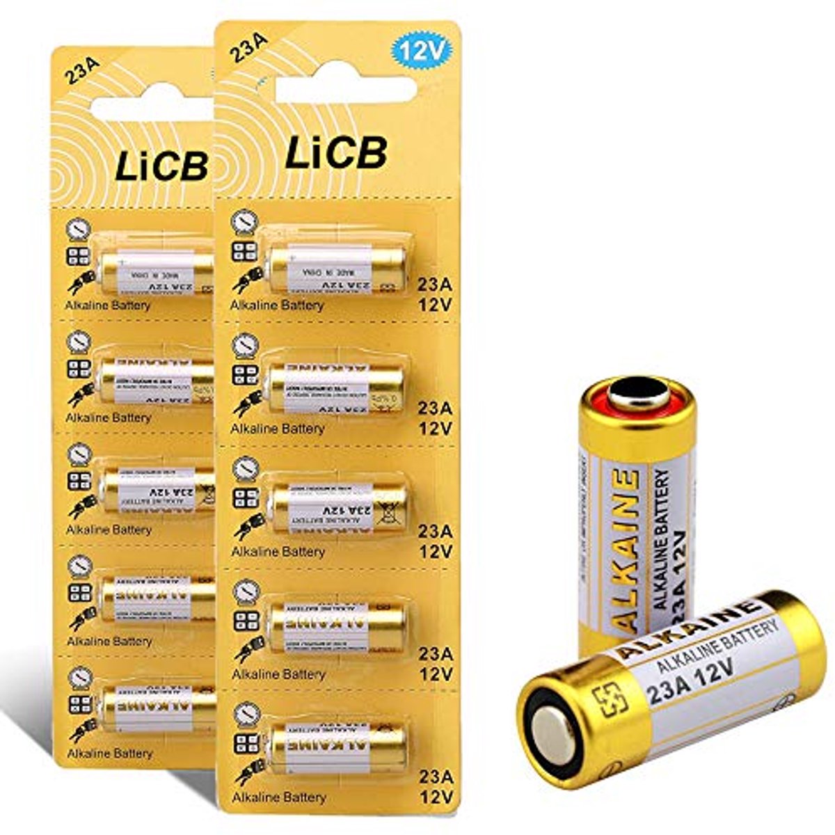 Alkaline Batterijen - Knoopcel Batterijen - Apparaten Voeden - Lange Opslagcapaciteit - 10 Stuks - Zilverkleurig