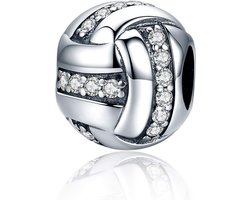 Zilveren Bedel - Sport Sieraad - Armband Versieren - 925 Sterling Zilver - Compatibel met Pandora - Zilverkleurig