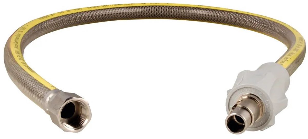 Seppelfricke SEPP Gas veiligheids-algasslang Øi Rp1/2" (DN15) 1250mm Typ 5813, 0004431