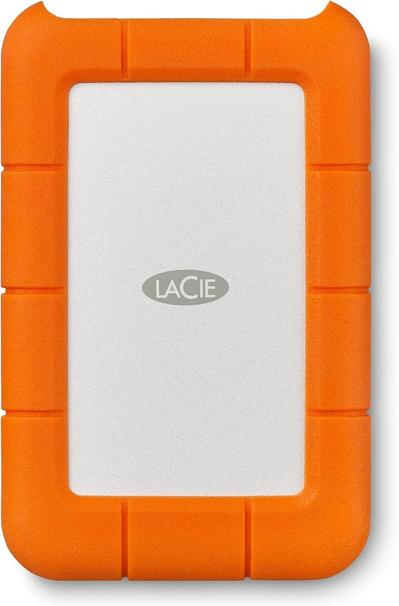 Externe Harde Schijf - Draagbare Opslag - Bestanden Opslaan - Water Zandbestendig - 2 TB - Oranje