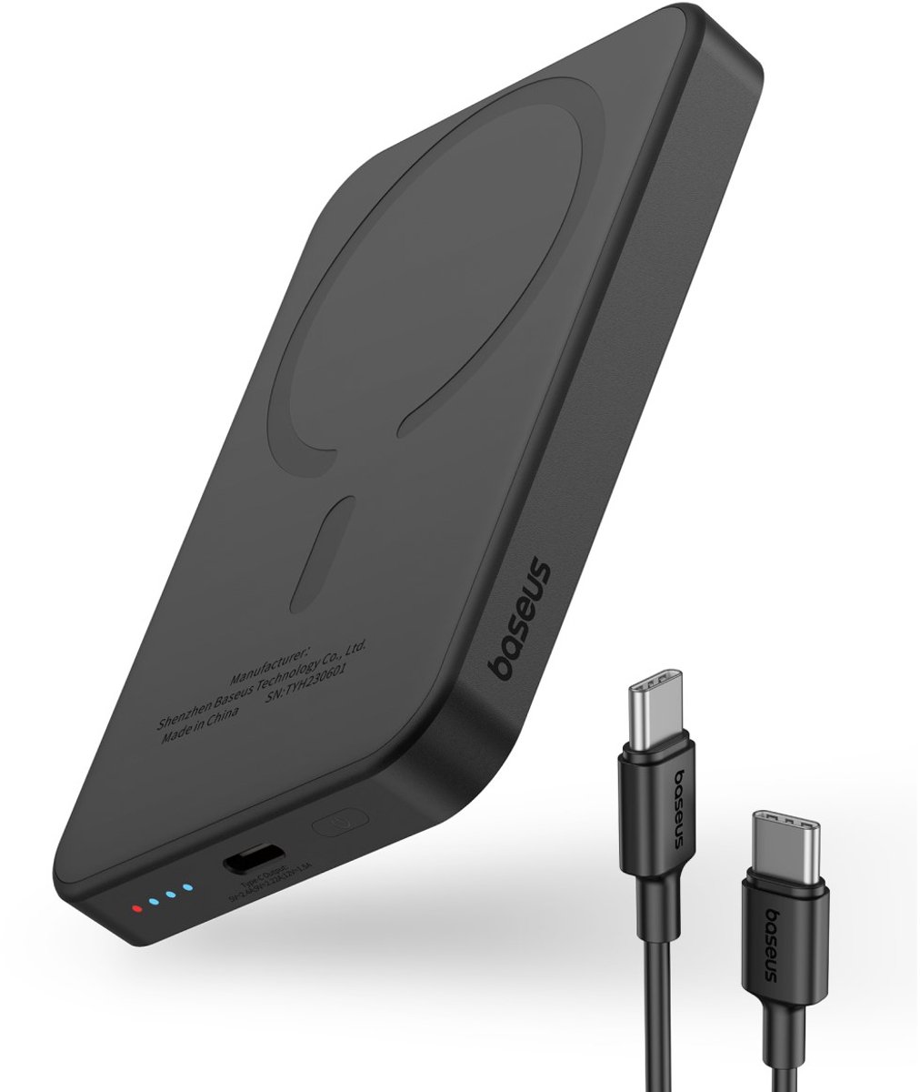 Baseus Mini Powerbank 5000 mAh met MagSafe en Fast Charge - afbeelding 3