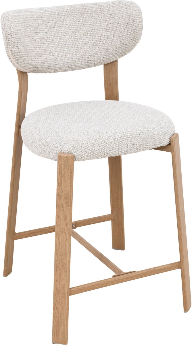 LABEL51 Mika Barkruk - Naturel - Prestige - Laag - Kruk