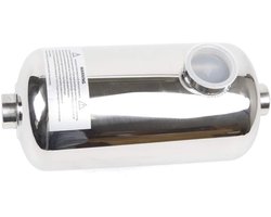 QUOVO® Warmtepomp Zwembad – Zwembad Verwarming – Warmtepomp – Zilver – 30cm x 14cm x 18cm