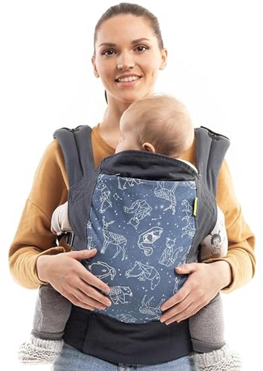 Babydrager Rugzak - Draagzak Baby - Comfortabel Dragen - Verstelbaar tot 20kg - Vanaf 3.5kg - Constellations