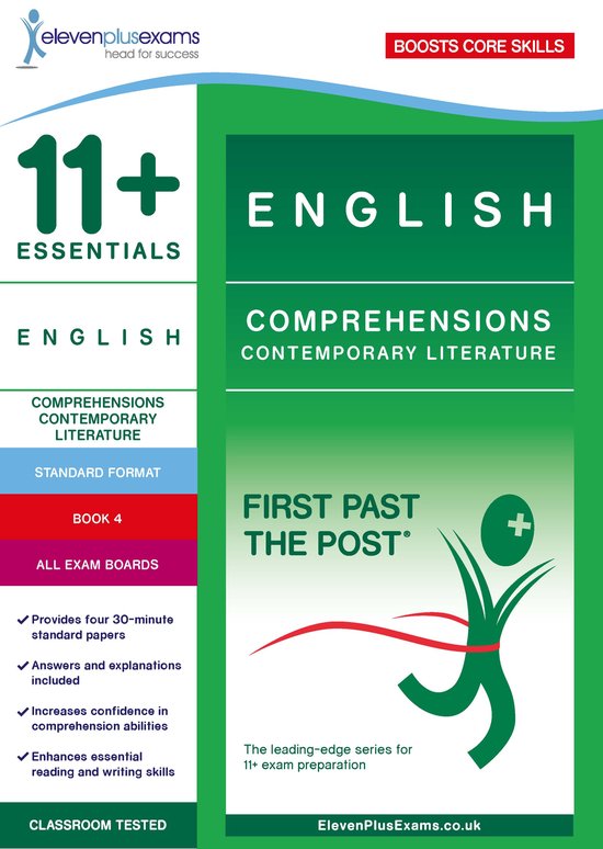 11+ English: Comprehensions Contemporary Literature Book 4 ( ... - cover