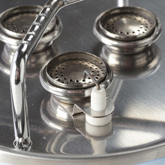 Meva BOB - Campingkooktoestel - 3 Branders - Piezo Ontsteking - 2.8 kW — afbeelding 4