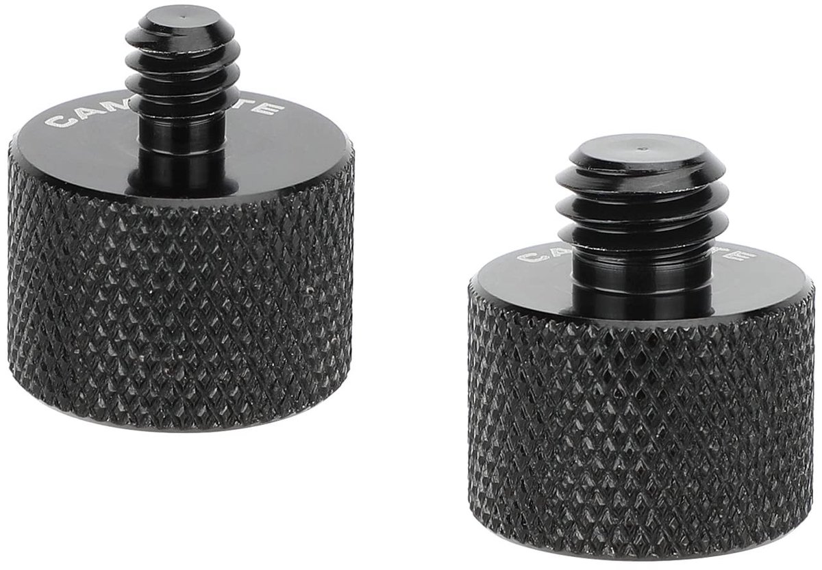 Dailygoods - Set van 5/8"-27 naar 1/4"-20 en 3/8"-16 Schroefdraadadapters voor Microfoonstandaard