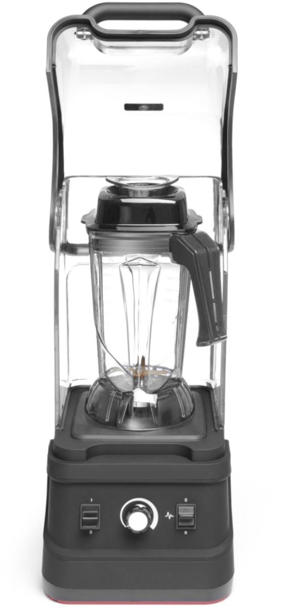 Hendi Blender met Geluiddempende Kap - 2,5 Liter - BPA-vrij - 230V / 1680W - 25,2x25,8x(H)54,7cm van HENDI — afbeelding 2