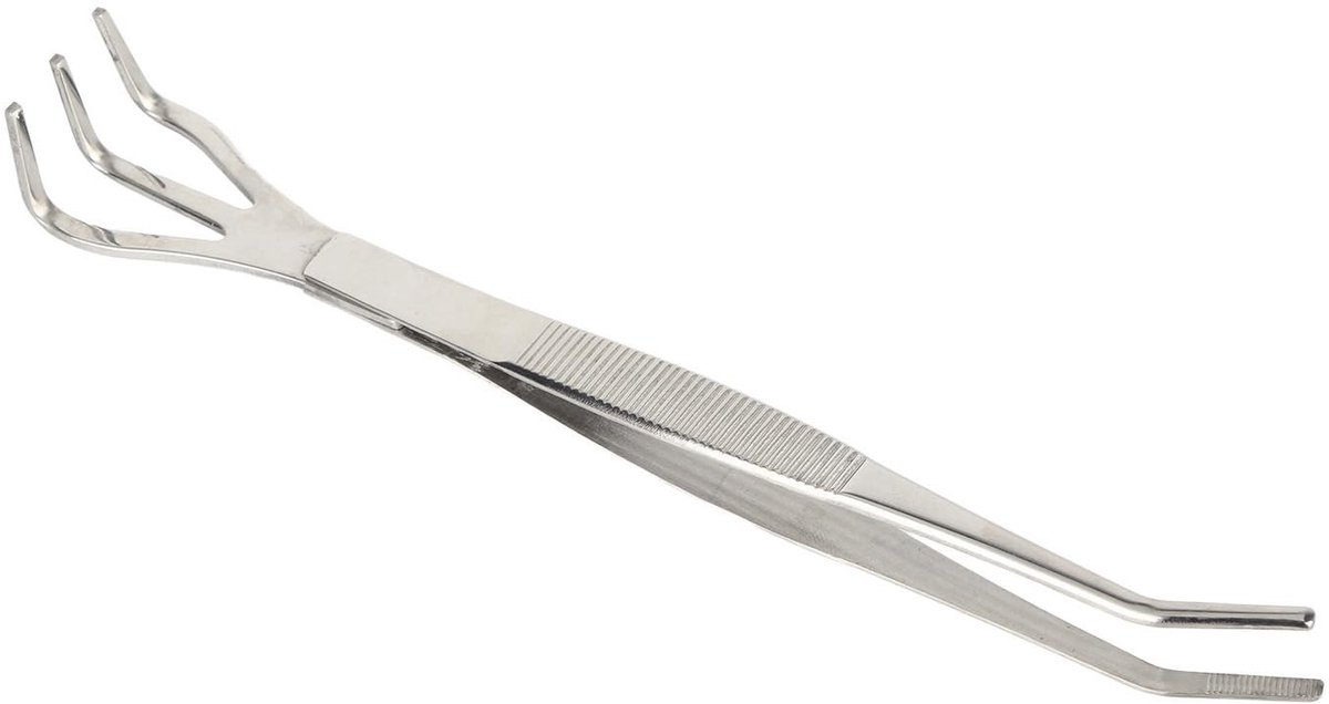 Dailygoods- Bonsaigereedschap 2 in 1 - Wortelhark/Pincet - Roestvrij Staal - Ergonomisch Ontwerp - Antisliphandvat - Duurzaam en Slijtvast - Tuingereedschap