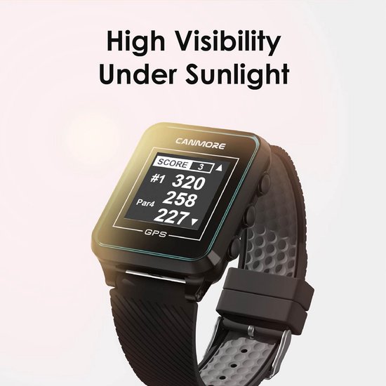 GPS Golfhorloge - Golfaccessoire - Afstanden Meten - Gratis Cursusgegevens - 555 x 15 x 4 cm - Groen — afbeelding 4
