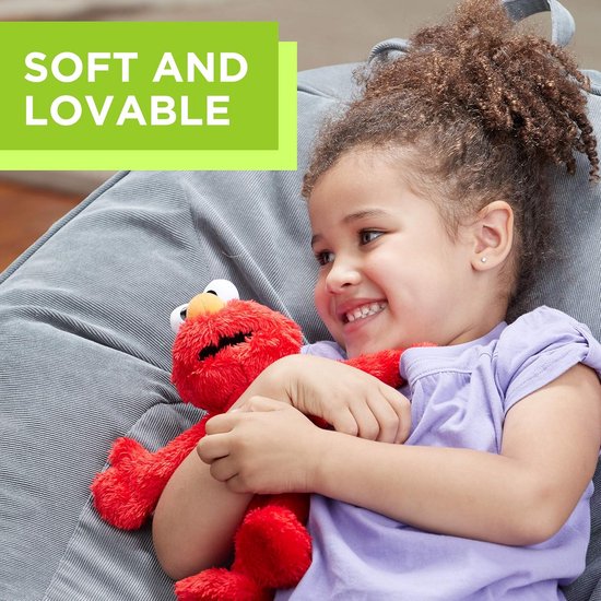 Pluche Elmo Pop - Zachte Knuffel - Kinderen Leren Spelen - Herkenbaar Figuur - 114 cm - Rood — afbeelding 4