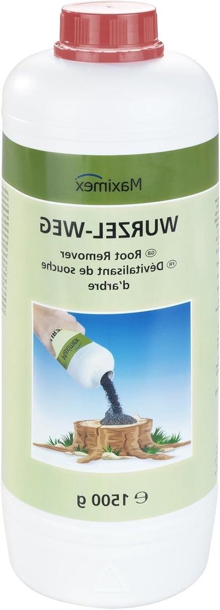 Wortelverwijderaar - Stronk Verwijderaar - Stronken Verwerken - Versnelt Afbraak - 1500 g - Groen