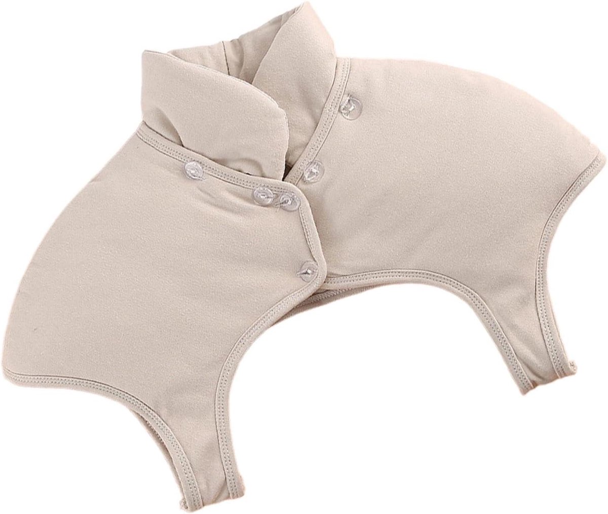Verwarmingskussen Nek Schouders - Warmtekussen Rug - Spierontspanning Thuis - Comfortabele Halve Jas - 30 x 20 cm - Grijs