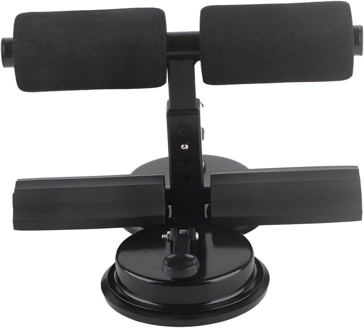 Buikspier Trainer - Oefenapparaat Fitness - Core Training - Verstelbare Hoogte - 25x15x10 cm - Zwart