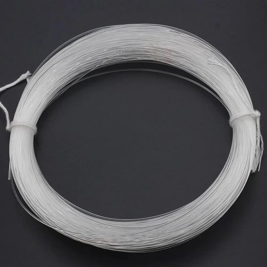 Vislijn Nylon - Visdraad Transparant - Karpervisserij Zee - Extra Dik - 40-60 meter - Transparant — afbeelding 5