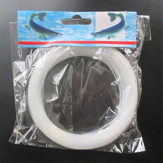 Vislijn Nylon - Visdraad Transparant - Karpervisserij Zee - Extra Dik - 40-60 meter - Transparant — afbeelding 3