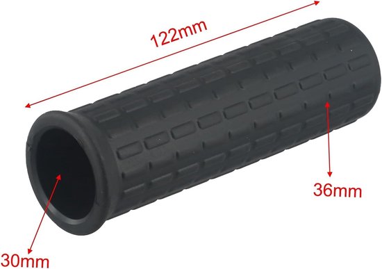 Kruiwagen Handvatten - Rubberen Grepen - Tuinieren Verbeteren - Antislip Ontwerp - 4 Stuks - Zwart — afbeelding 4