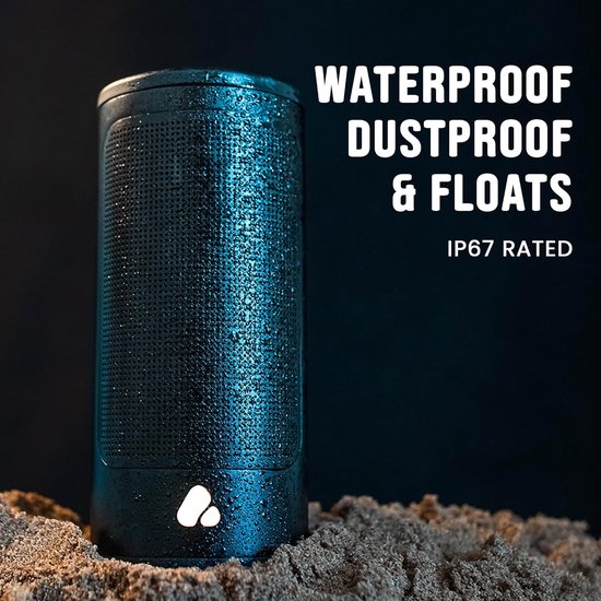 POCA audio - PINE Beat Speaker - Traveller Set - Draagbare Bluetooth Speaker - Waterdicht - Inclusief Draagkoord — afbeelding 5