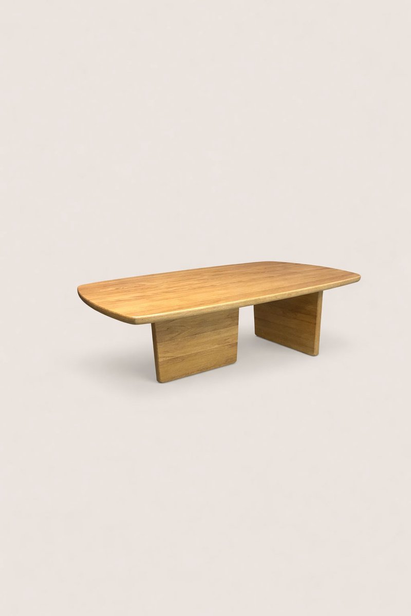 Salontafel 120 cm Mangohout – Deens Ovaal – Modern Design