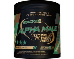 Stacker 2 Alpha Male Pre-Workout - 20 servings