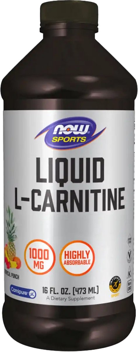 Liquid L-Carnitine 1000mg - 473 ml - Tropical