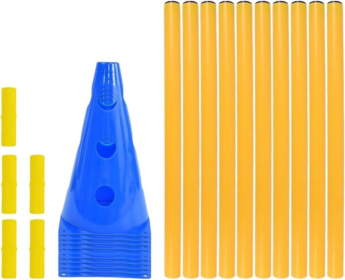 Honden Behendigheidset - Trainingsmateriaal Honden - Sportieve Ontwikkeling - Veelzijdig Binnen Buiten - 2.8 kg - Unieke Kleur