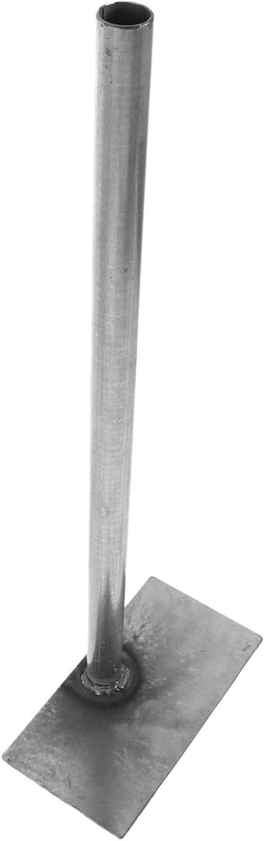 Houtskool hark - Vuurplaats schep - As verwijderen - Verlengd handvat - 40 cm lengte - Zilver