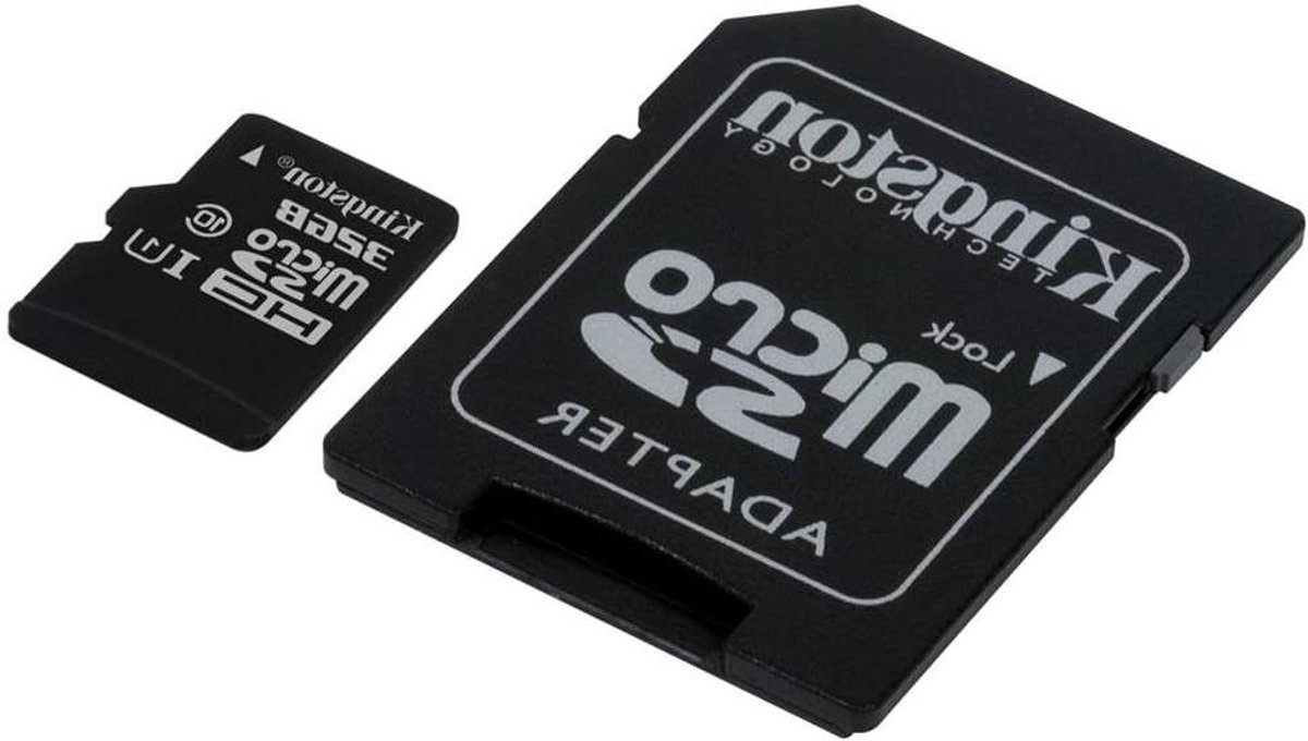 Geheugenkaart - SD kaart - Foto's opslaan - Robuust en waterdicht - 32 GB - Zwart
