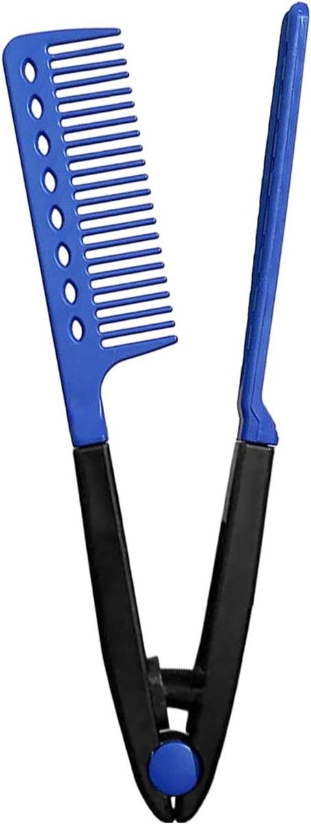 Stijlkam - Stylingkam - Haar Stylen - V-vormige Structuur - 245 cm - Zwart