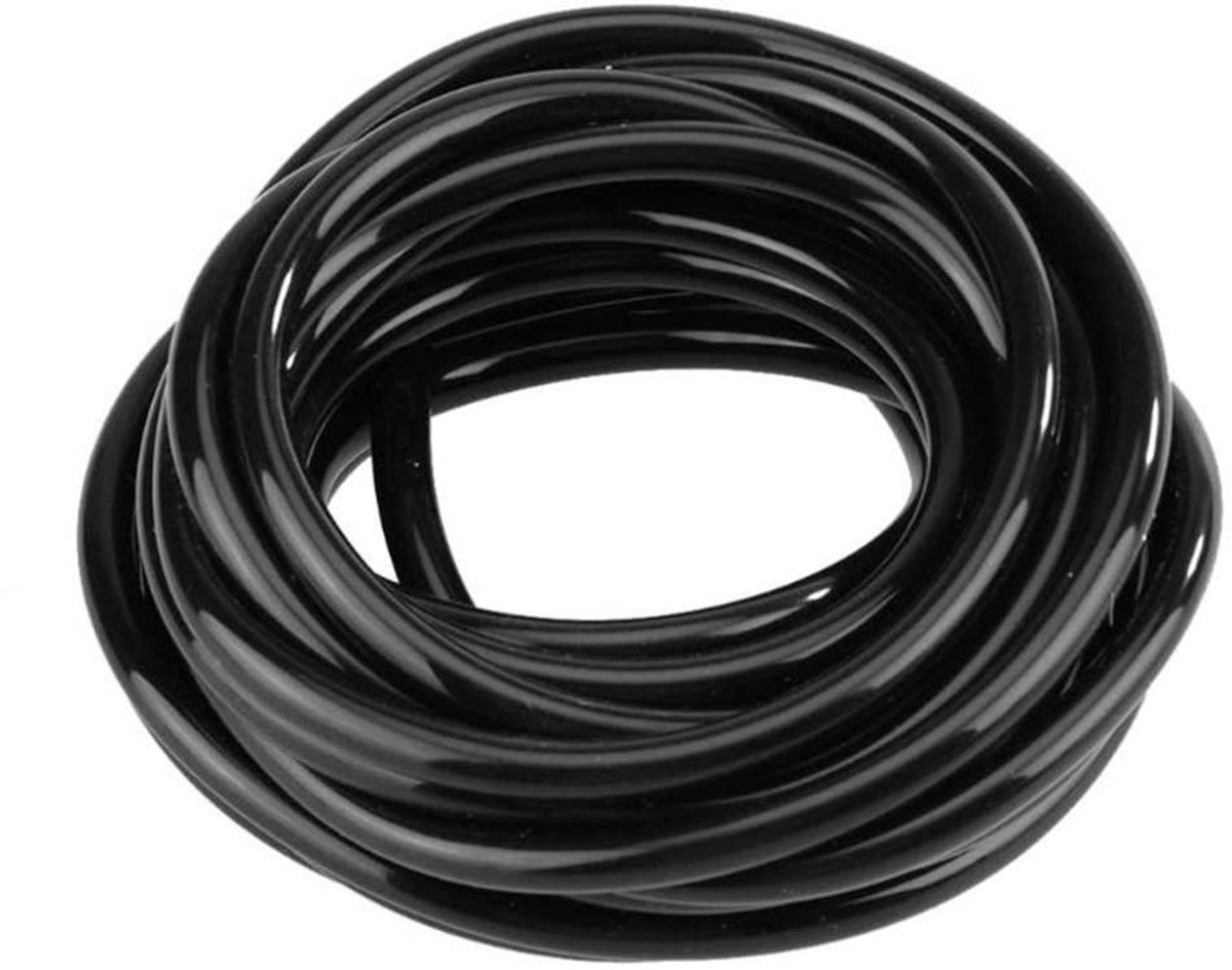Druppelslang Tuin - Micro Irrigatie - Planten Water Geven - Koudbestendig PVC - 4/7 mm 50m - Zwart