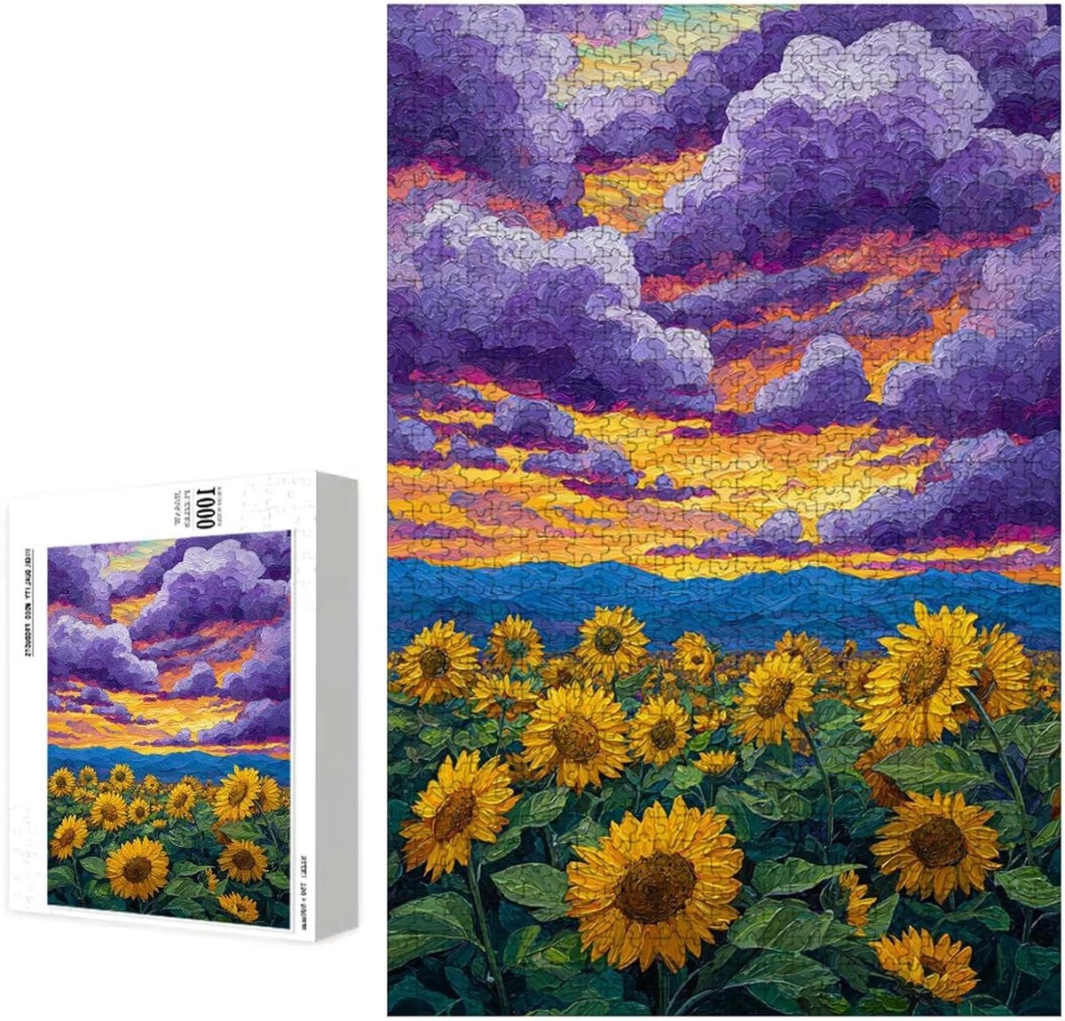 Legpuzzel volwassenen - Houten puzzel - Ontspanning thuis - Precisie gesneden - 3000 stukjes - Landschap