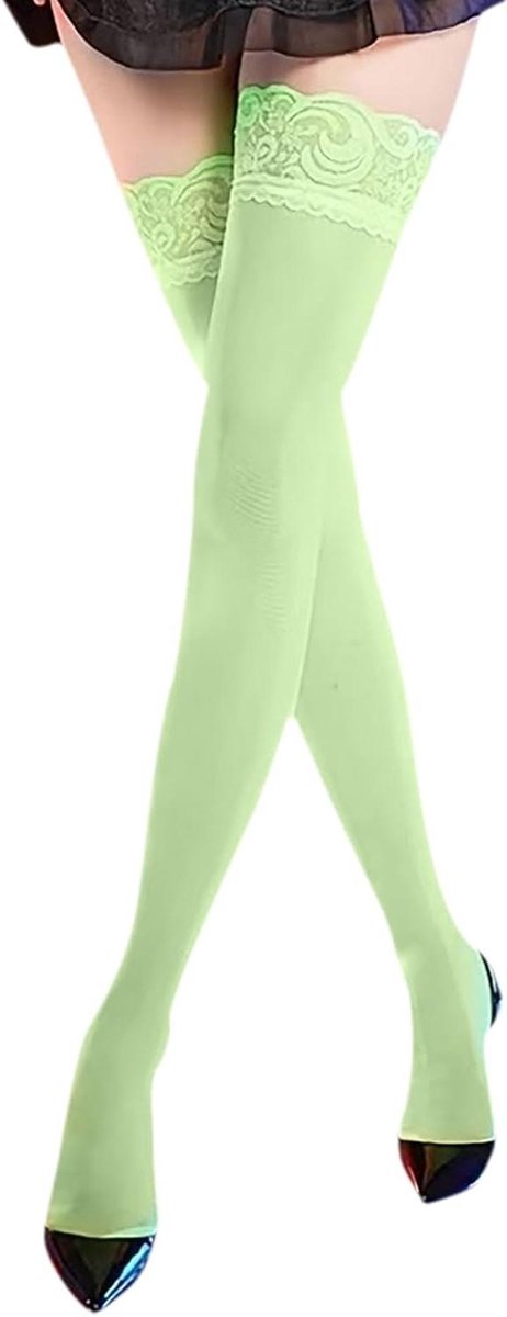 Dames Kniekousen - Hoge Sokken - Sport en Vrije Tijd - Comfortabele Pasvorm - One Size - Rood