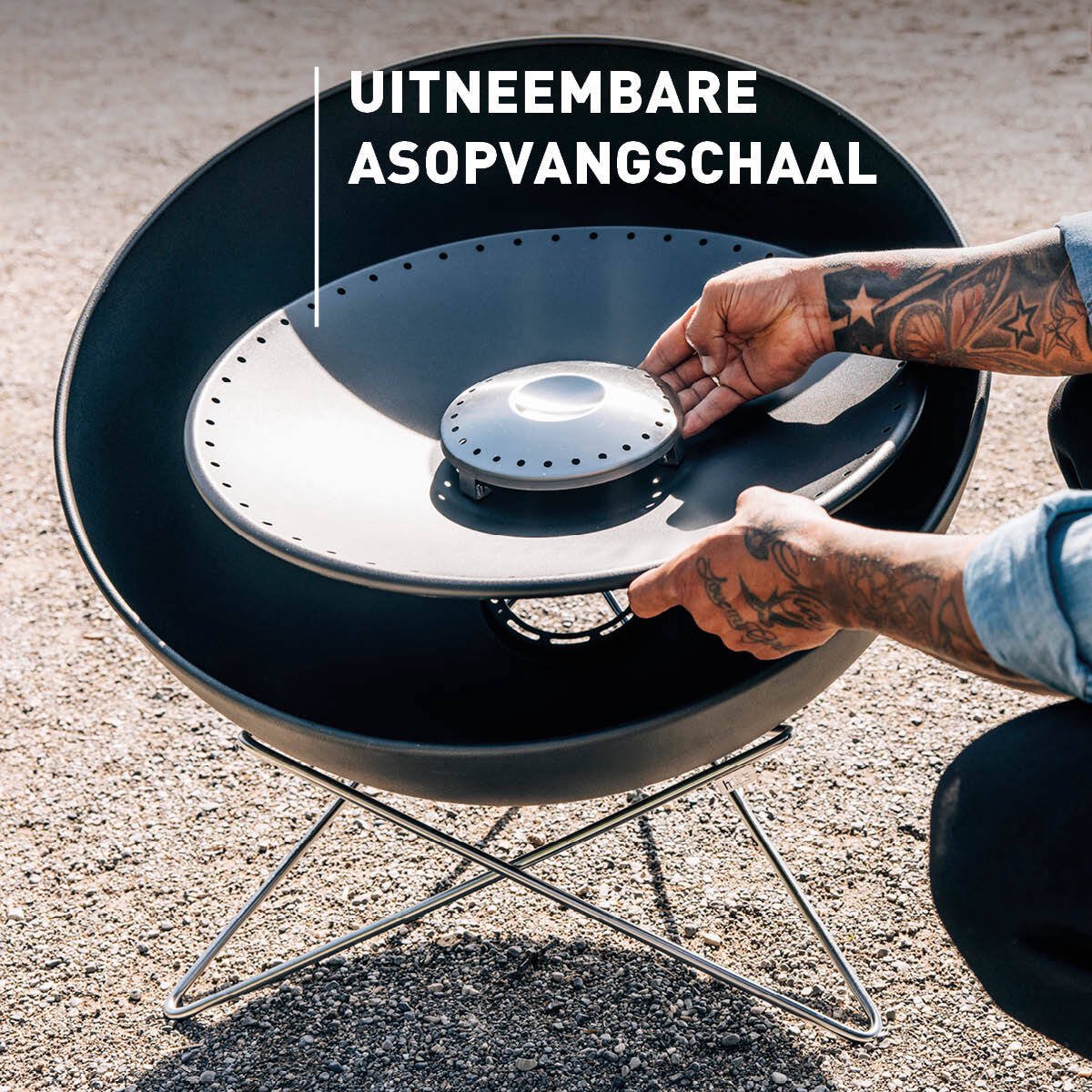 Höfats Bowl 70 Vuurschaal - Zwart