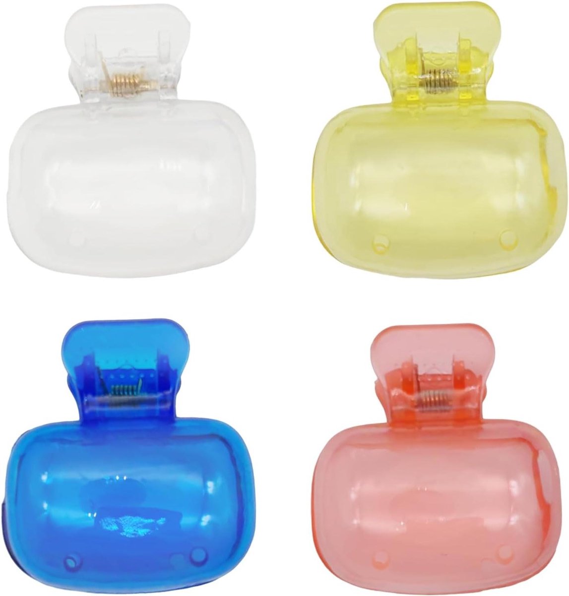 Tandenborstelhoezen - Borstelcapsules - Reizen en Opslag - Sneldrogend Ontwerp - 4 Stuks - Wit