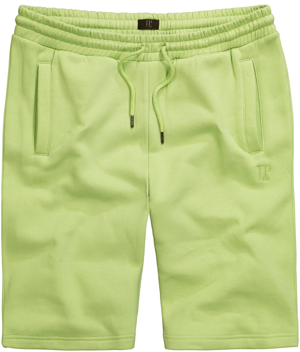 JP 1880 - Heren - Bermuda basic korte joggingbroek - Meigroen - Maat XXL