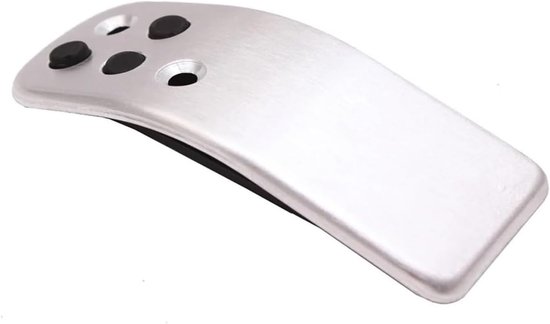 Pedaalkappen Auto - Gasvoetsteun Pedaal - Veilige Rit - Antislip Rubber - Set van 2 - Zwart — afbeelding 5