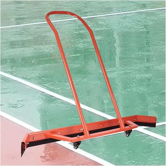 Hof Veger - Waterverwijderaar Droger - Sportvelden Schoonmaken - Soepele Zwenkwielen - 135cm Lengte - Aluminium — afbeelding 4