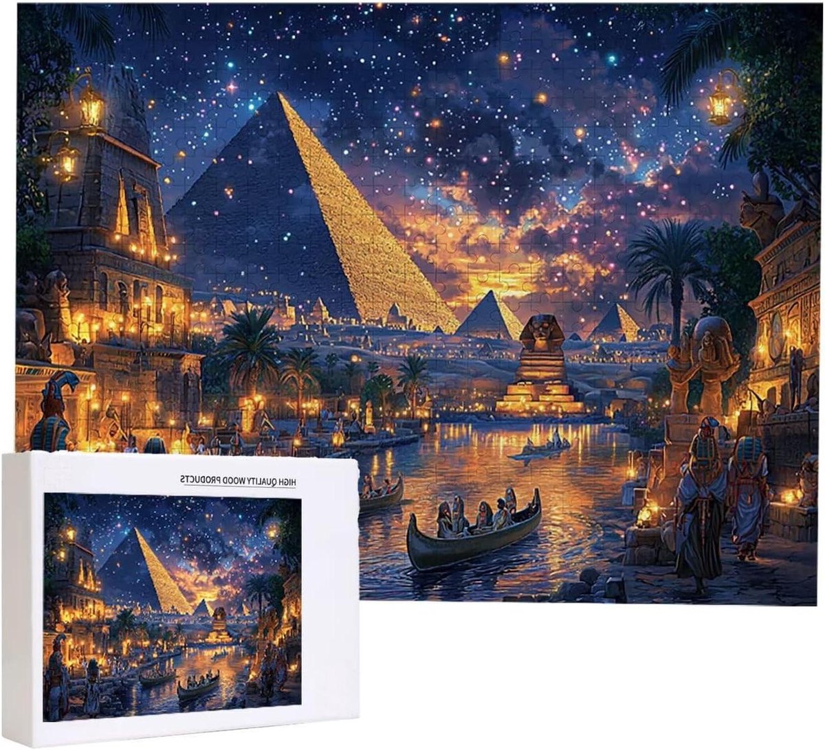 Houten Puzzel - Volwassen Puzzel - Ontspanning en Uitdaging - 4000 Stukjes - 140x87cm - Sterrenhemel