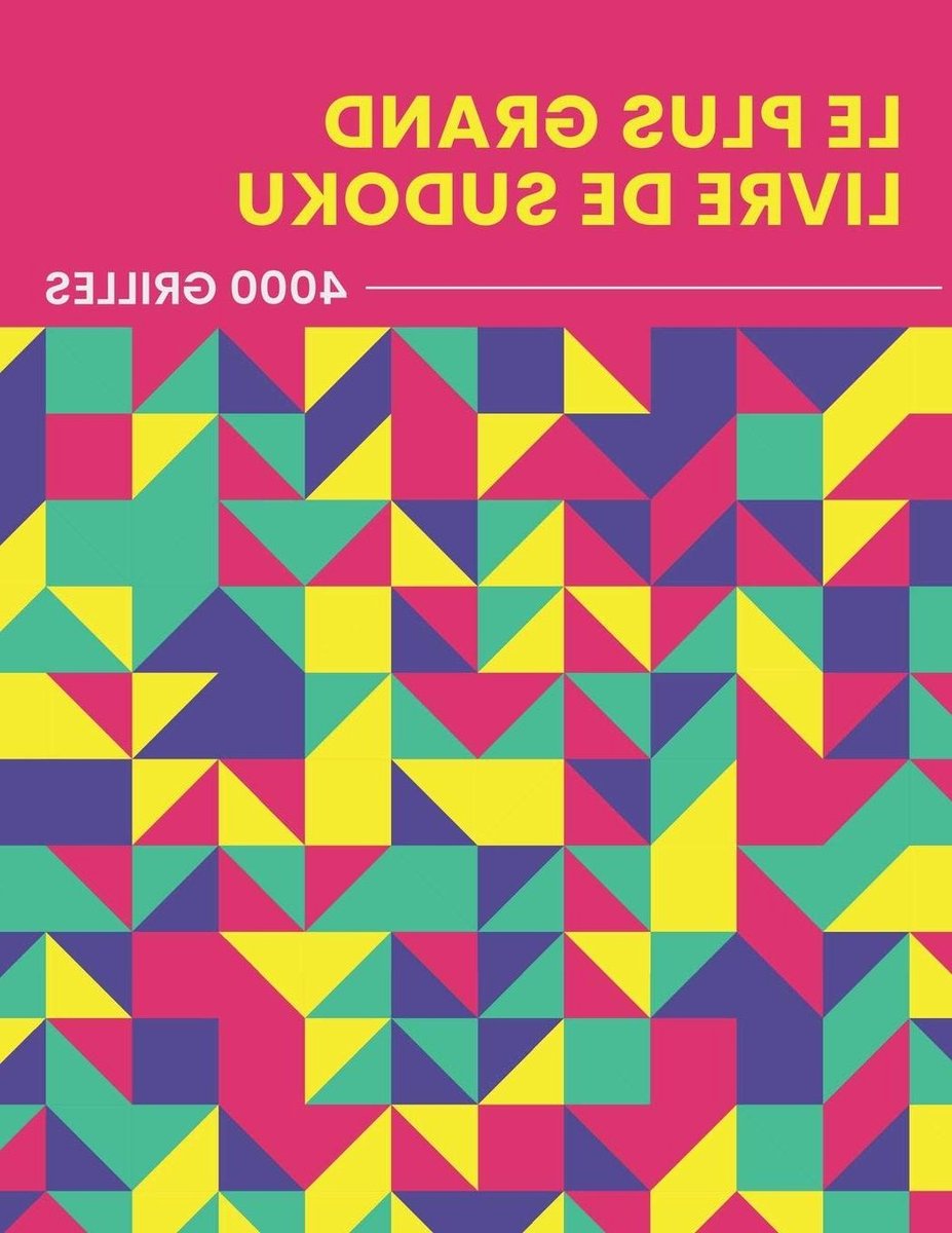 Groot Sudoku Boek - Logica Puzzels - Ontspanning en Educatie - 4000 Grilles - 335 Pagina's - Zwart Wit