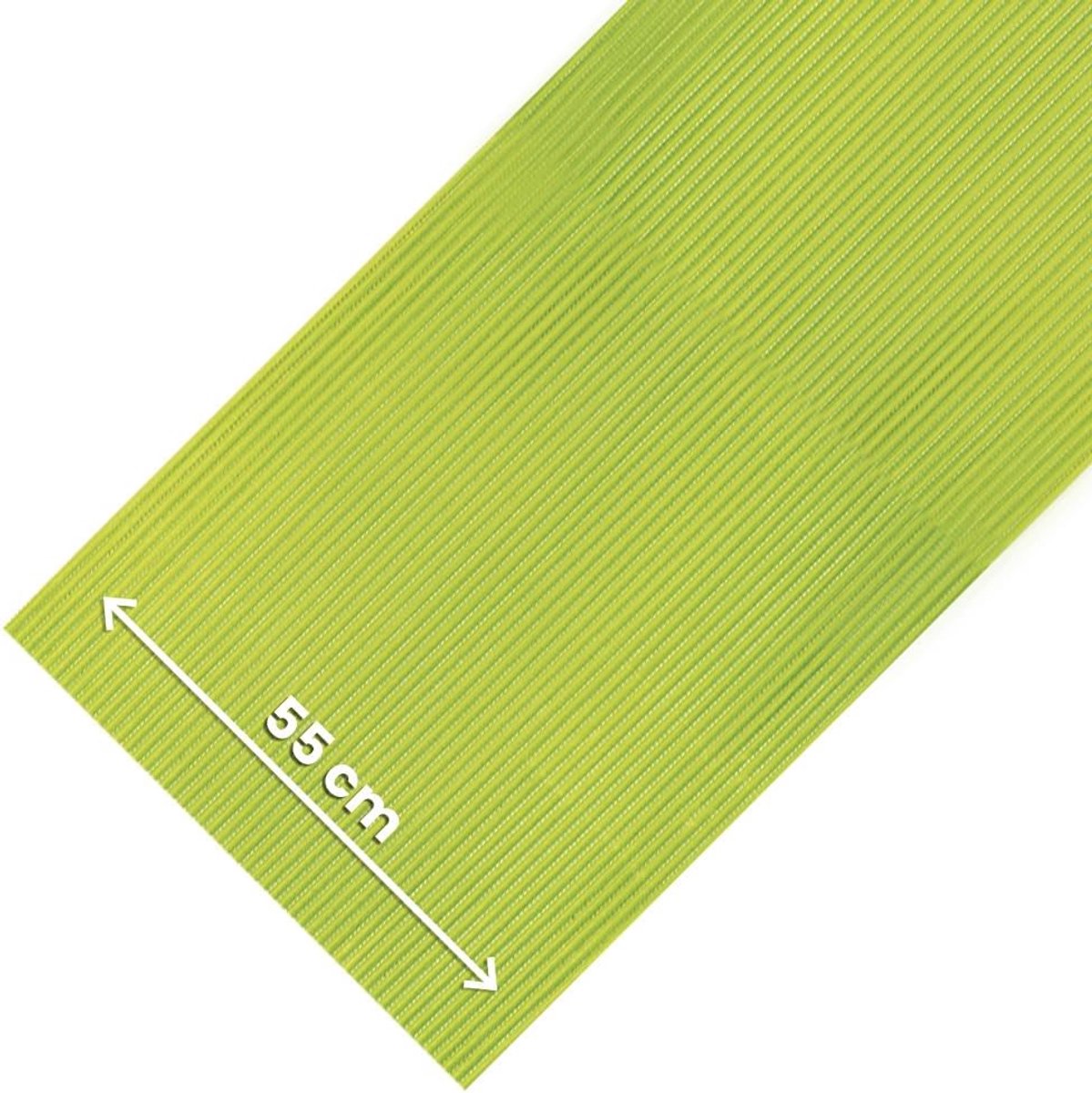 Antislip Keukenloper - Rolmat PVC - Veilig Lopen - Waterafstotend - 55 x 2000 cm - Limoen