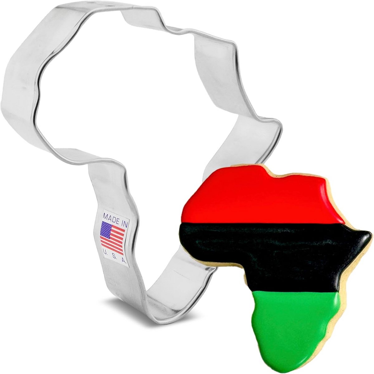 Afrika Koekjesvorm - Bakvorm Uitsteker - Bakken Versieren - Voedselveilig Staal - 96 cm