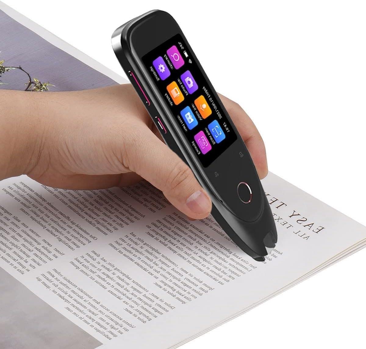Meertalige Vertaler - Scan Pen - Tekst Vertalen - Offline Vertaling - 3 Inch Scherm - Wit