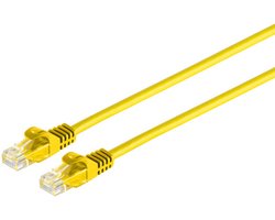RJ45 Patchkabel CAT 7 Rohkabel U/UTP gelb 3m