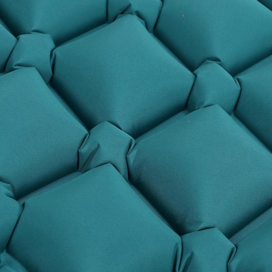 Opblaasbaar Slaapmatje - Kampeer Mat - Comfortabel Slapen - Voetpomp Ontwerp - 30 x 16 x 7 cm - Nylon — afbeelding 3