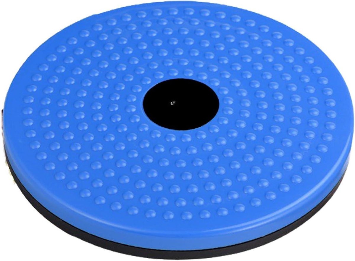 Taille Disc Board - Core Trainer - Buikspier Training - Antislip Design - 24.5 cm Diameter - Zwart